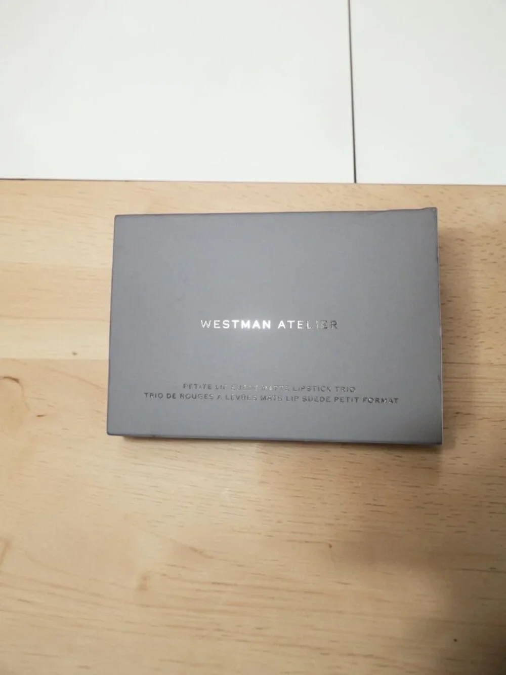 Westman Atelier Petite Lip Suede Matte Lipstick Trio Holiday 2025 (New in Box)